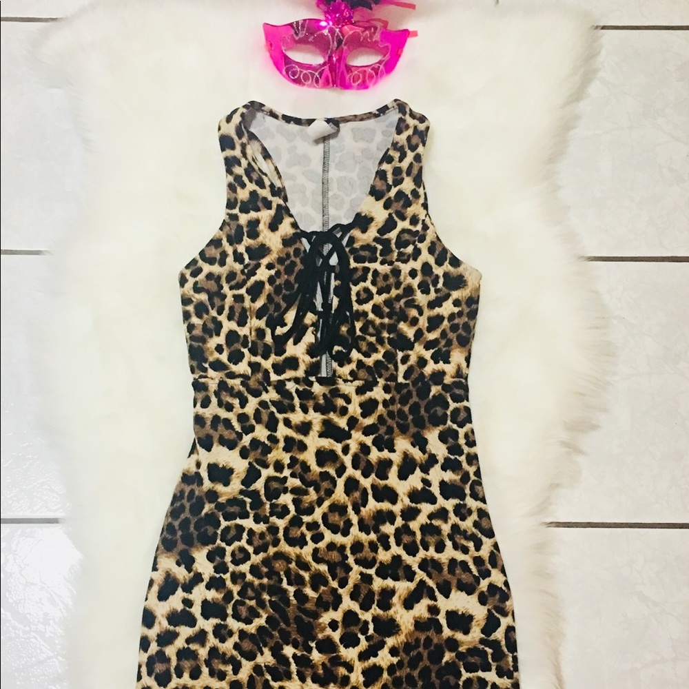 leopard dress